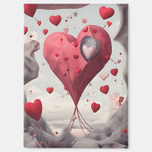 Vay mag heart magneet (Voorkant)