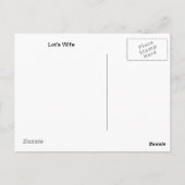 Vayeira - Lot's vrouw Briefkaart (Achterkant)