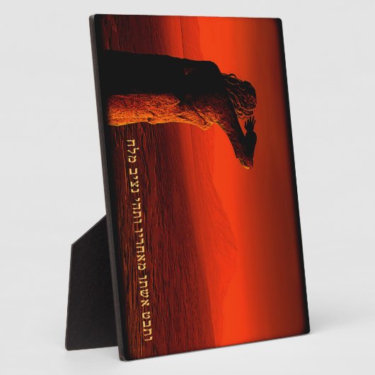 Vayeira - Lot's vrouw Fotoplaat (Zijkant)