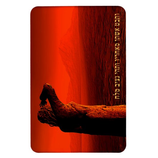 Vayeira - Lot's vrouw Magneet (Verticaal)