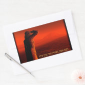 Vayeira - Lot's vrouw Rechthoekige Sticker (Envelop)