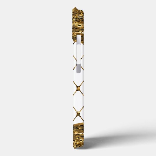 Vaylecourt Elegant Monogram Case-Mate iPhone Case (Achterkant / Links)