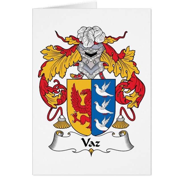 Vaz Family Crest (Voorkant)