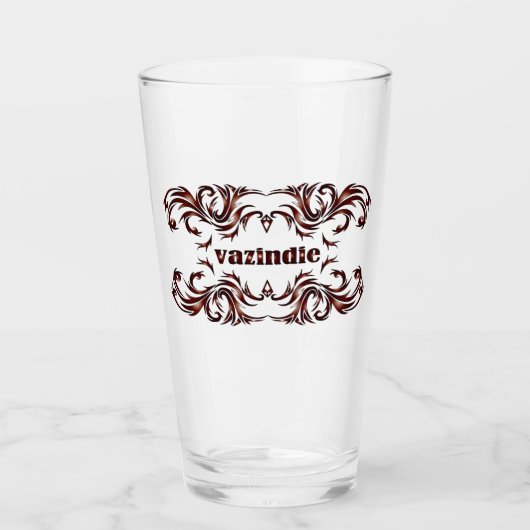 Vazindie Drinkware Glas (Voorkant)