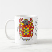 Vazquez - gezinslabel ter mok van wapens (Links)