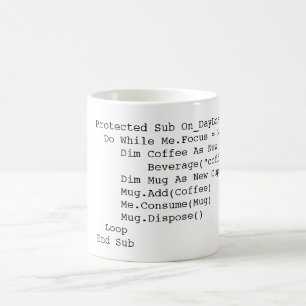 VB.Net Coffee-subroutine Koffiemok
