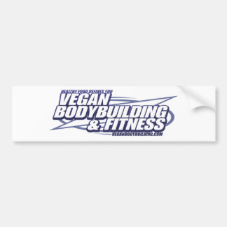 VBB_logo Vegan Bodybuilding Bumpersticker
