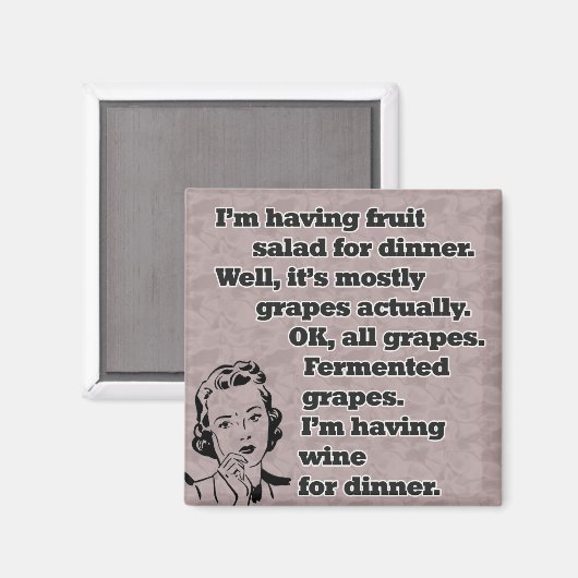 VBM fruitsalade Magneet (Voorkant / Achterkant)