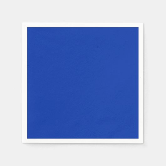 "VBRANT Blue" bruiloft Servet (Voorkant)