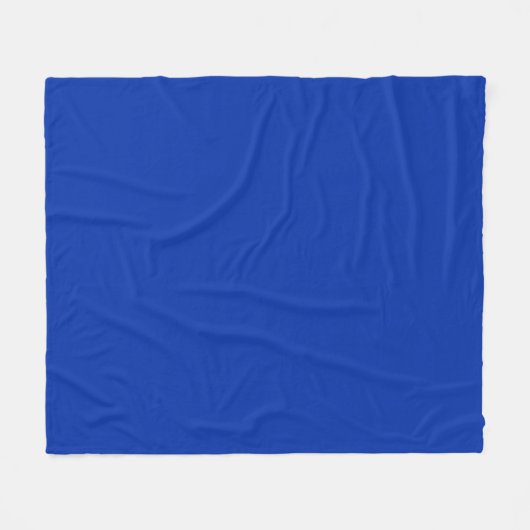 "VBRANT Blue" Fleece Deken (Voorkant (Horizontaal))