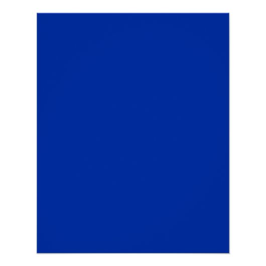 "VBRANT Blue"  Perfect Poster (Voorkant)