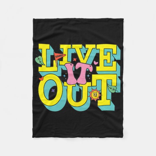 Vbs 2025 Liefde als Jezus - Zomerbijbel Fleece Deken (Voorkant)