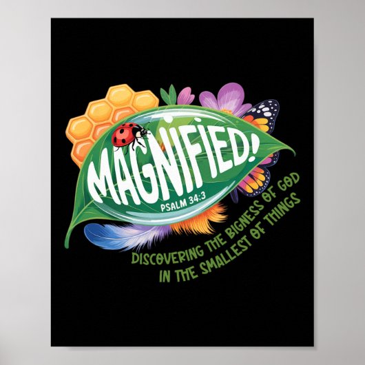 Vbs 2025 Magnified Smallest Insects Adventure Vbs  Poster (Voorkant)