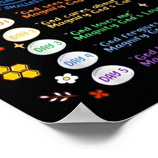 VBS 2025 Vergroot Kleinste Insecten Avontuur VBS Poster (Hoek)