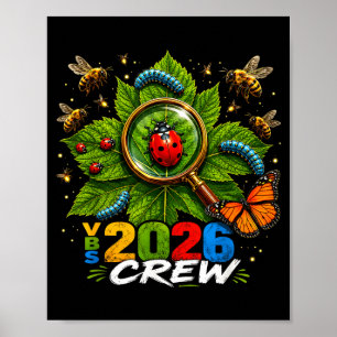 Vbs 2026 bemanning insectenverkenner kids vakantie poster