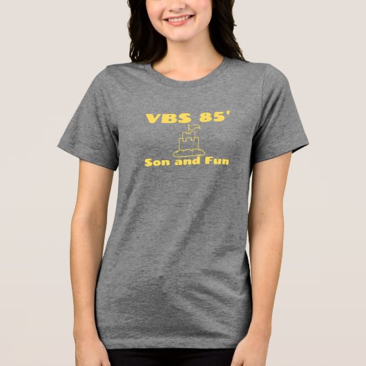 VBS 85' Tri-Blend SHIRT (Voorkant)