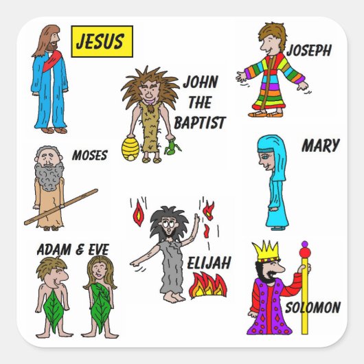 VBS Bible Jesus Stickers (Voorkant)