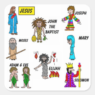 VBS Bijbel Jesus Stickers