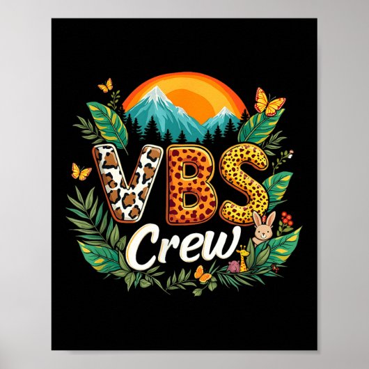 Vbs Crew 2025 Magnified Insects Adventure Squad Ca Poster (Voorkant)