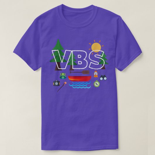 VBS Crew CapingVacation Bible School Camping T-shirt (Design voorkant)
