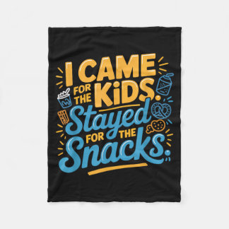 Vbs Kinderen Kwamen Snacks Bleven Bijbel Humor Vak Fleece Deken