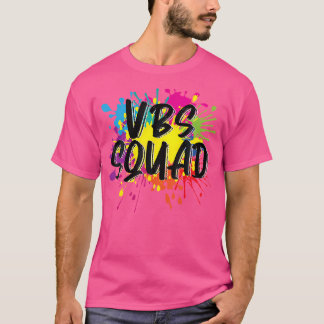 VBS Squad Vakantie Bijbelschool Ik ben dol op verf T-shirt