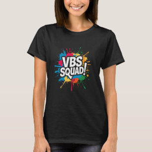 VBS Squad Zomervakantie Bijbel School Kerk Jongere T-shirt