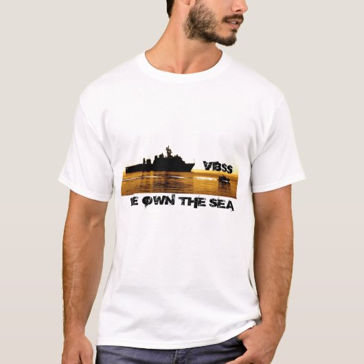 VBSS WE BEZITTEN HET ZEE T-SHIRT (Voorkant)