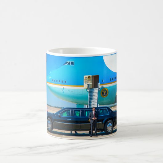 VC-25A (747-200B) en "BEAST" Koffiemok (Center)