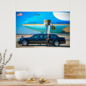 VC-25A (747-200B) en "BEAST" Poster (Keuken)