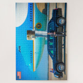 VC-25A (747-200B) en "HET BEAST" (20x30 INCH) Legpuzzel (Verticaal)