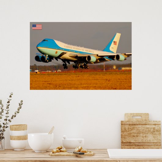 VC-25A (747-200B) POSTER (Keuken)