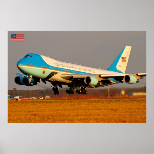 VC-25A (747-200B) POSTER (Voorkant)