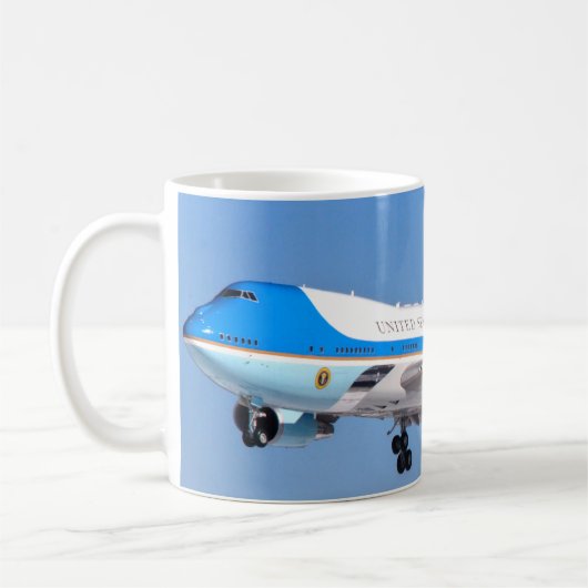 VC-25A "AIR FORCE ONE" KOFFIEMOK (Links)