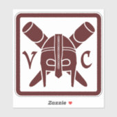 VC Helm Square Decal Sticker (Vel)