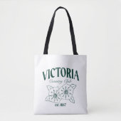 VCC Logo van Haley - Groen Tote Bag (Voorkant)