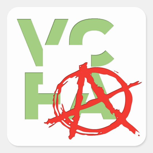VCFA Punk! Sticker (Voorkant)