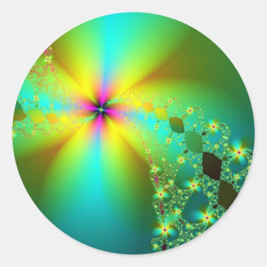 Vchira_1451 Ronde Sticker (Voorkant)