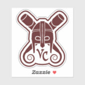 VCman Helm Logo Decal Sticker (Vel)
