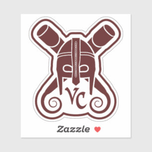 VCman Helm Logo Decal Sticker