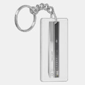 VCR Player en afstandsbediening Sleutelhanger (Voorkant Links)