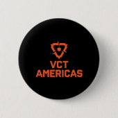 VCT Americas Valorant Ronde Button 5,7 Cm (Voorkant)