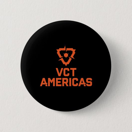 VCT Americas Valorant Ronde Button 5,7 Cm (Voorkant)