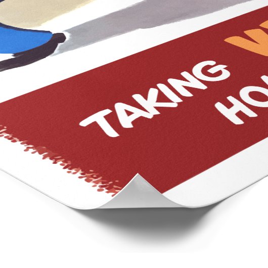 VD Home to Sailor innemen Poster (Hoek)