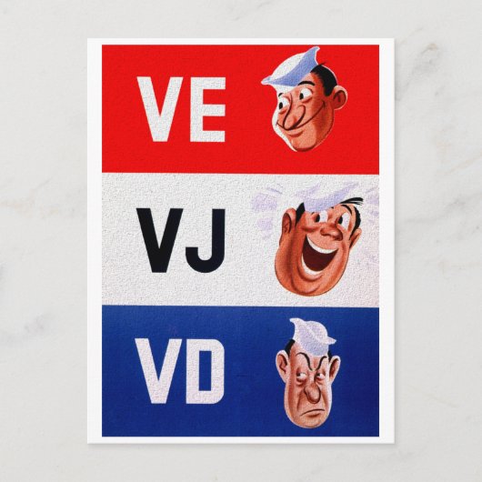 VD is geen pret Briefkaart (Voorkant)