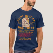 VD SOA Hillary Clinton server e-mail Democratisch T-shirt (Voorkant)