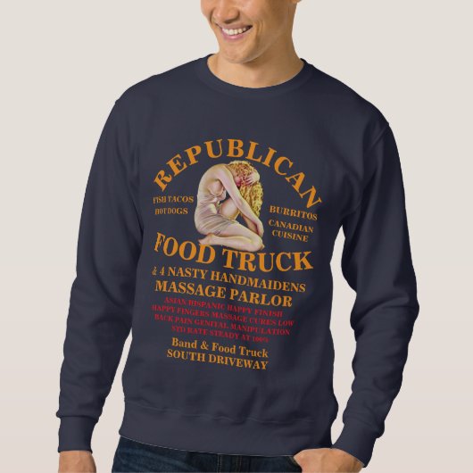 VD SOA Trump concentratiekamp bewakers werven TEE Trui (Voorkant)