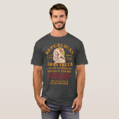 VD SOA VERKIEZING STEM VROEG POST PEILING PLAATS 2 T-SHIRT (Voorkant volledig)