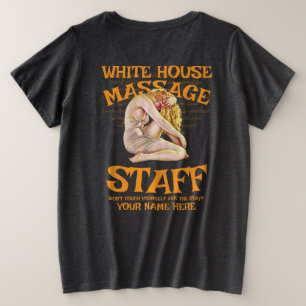 VD SOA VROUWELIJKE DIERLIJKE KWAAADAARDIGE VROUWEN GROTE MAAT T-SHIRT