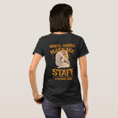 VD STD-achteruitrijdecal Sticker Souvenir T-shirtS (Achterkant volledig)